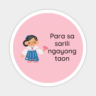 Pinay selflove tagalog statement - para sa sarili ngayong taon Magnet